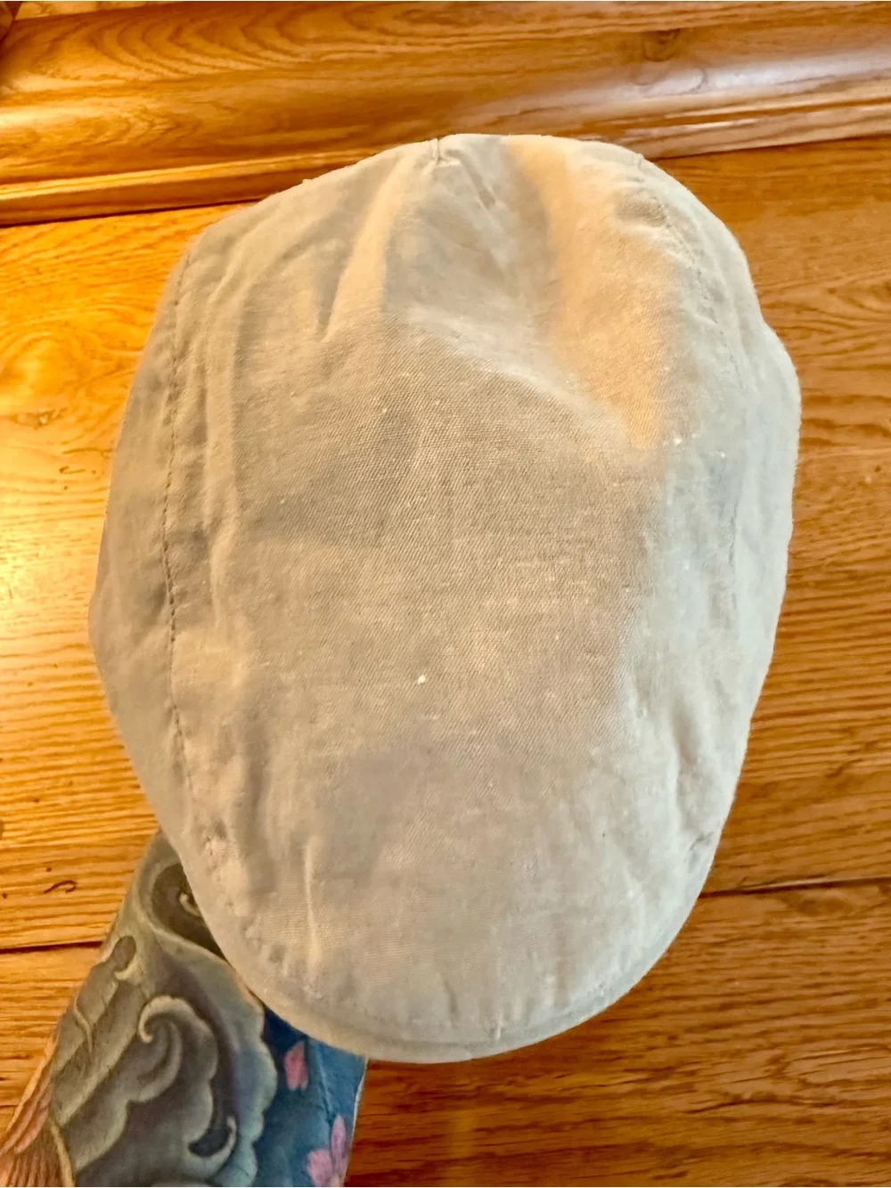 Boston Scally Classic Tan Cotton Newsboy Cap Kids Size Large 53cm-New